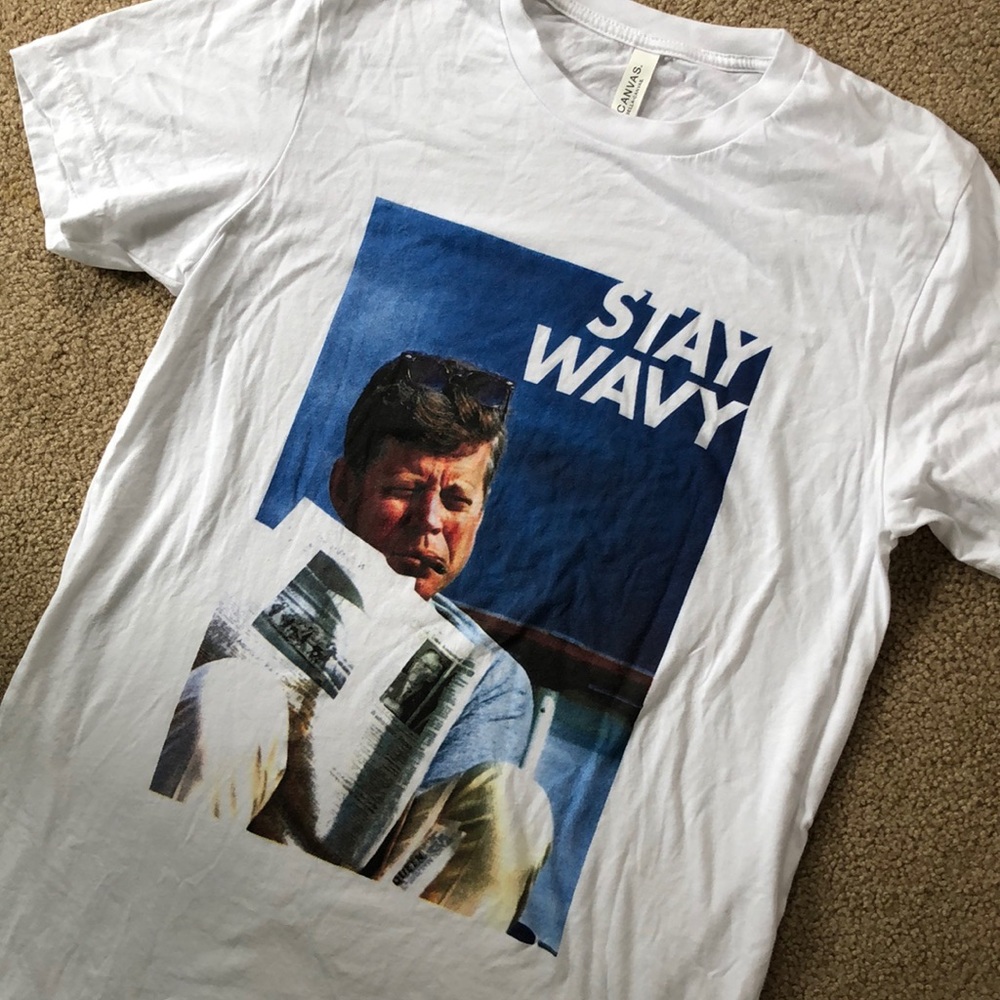 JFK “Stay Wavy” Tee